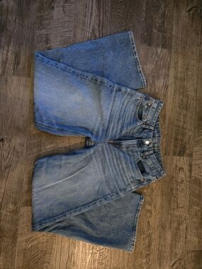 Ae Strigid Curvy Super High-Waisted Baggy Straight Jean 8 LONG